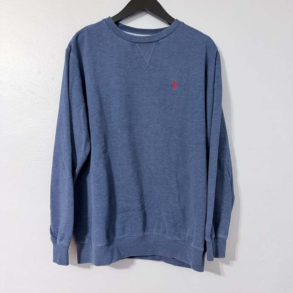 U.S. Polo Assn. Luxury Feel Blue Crewneck Sweatshirt XL